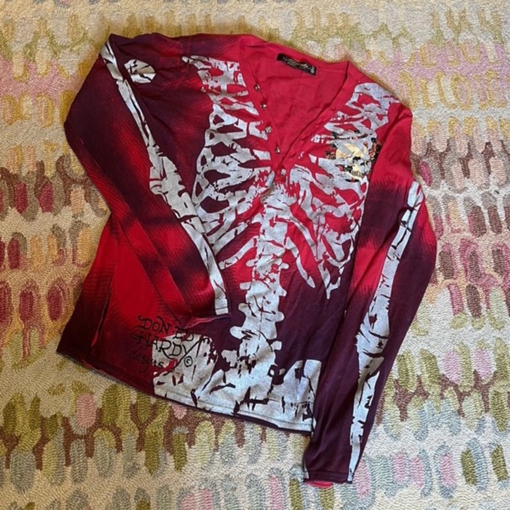 Authentic Ed hardy originals sweater